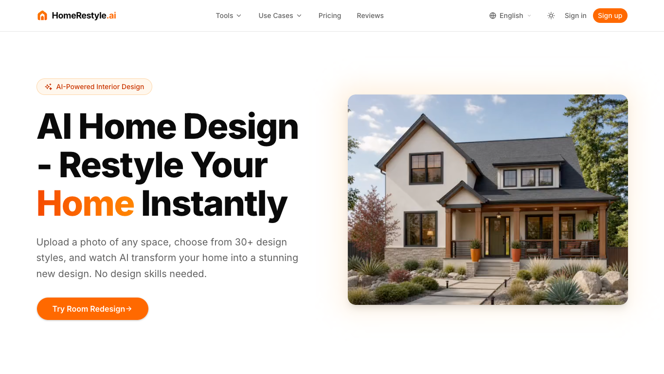 HomeRestyle AI screenshot